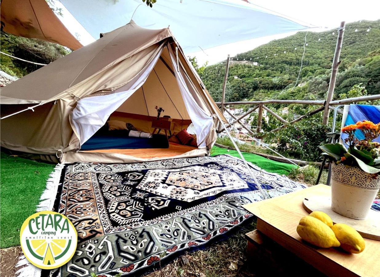 Готель Cetara Camping Amalfitan Coast Екстер'єр фото