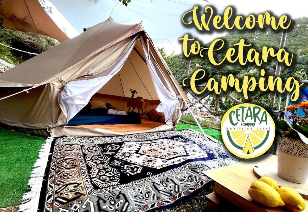 Готель Cetara Camping Amalfitan Coast Екстер'єр фото