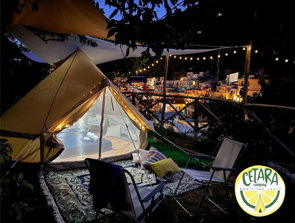 Готель Cetara Camping Amalfitan Coast Екстер'єр фото