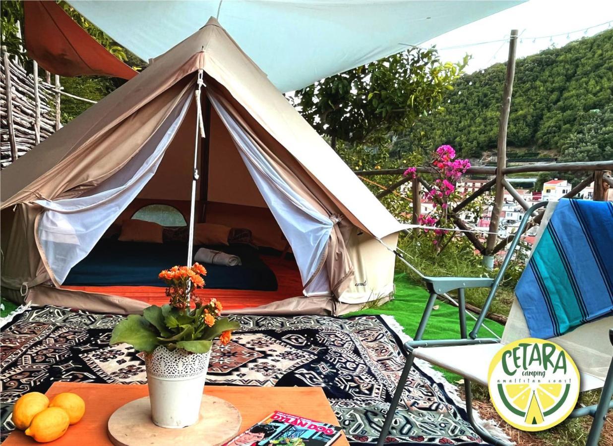 Готель Cetara Camping Amalfitan Coast Екстер'єр фото