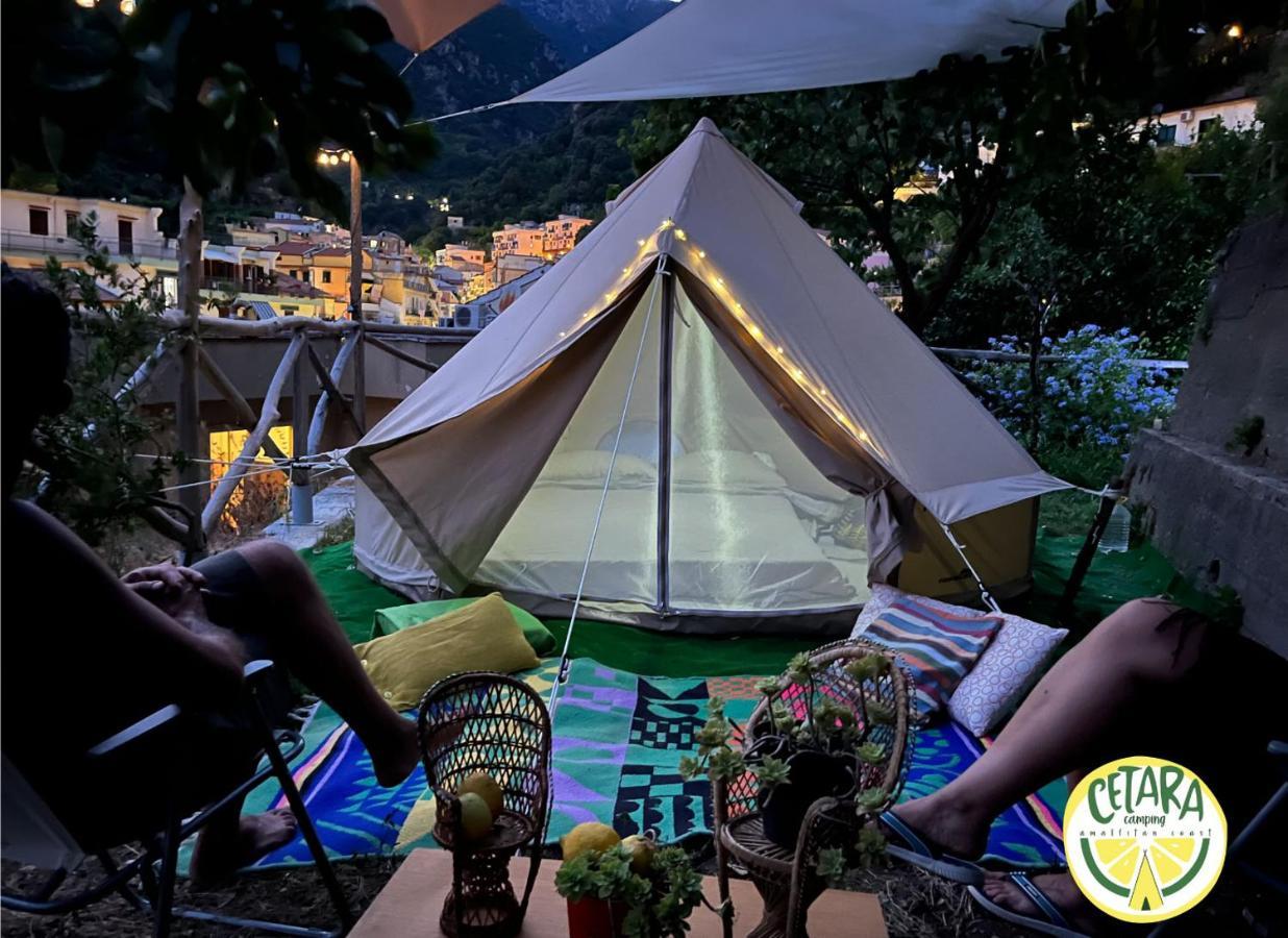 Готель Cetara Camping Amalfitan Coast Екстер'єр фото