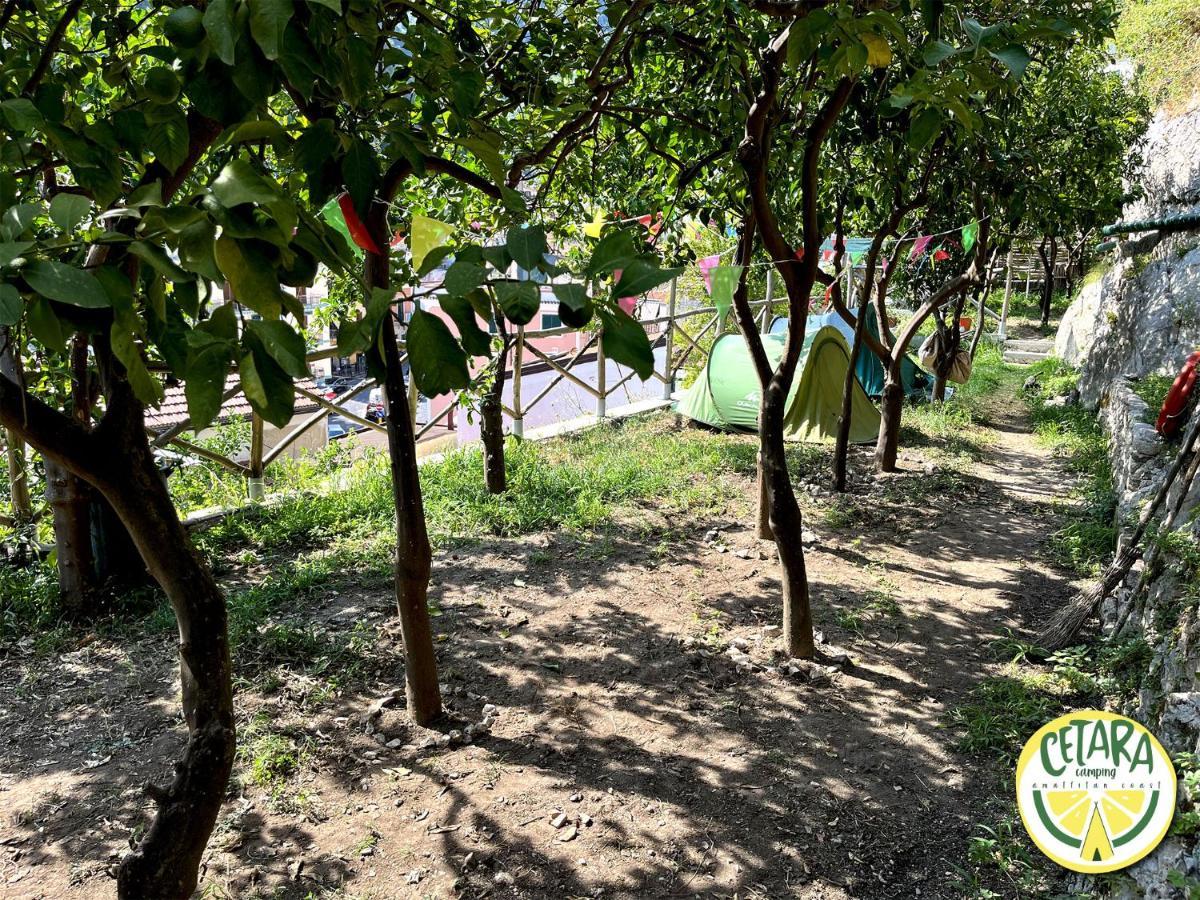 Готель Cetara Camping Amalfitan Coast Екстер'єр фото