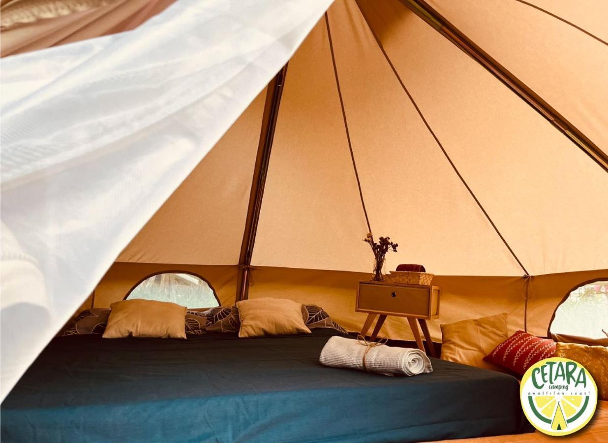 Готель Cetara Camping Amalfitan Coast Екстер'єр фото