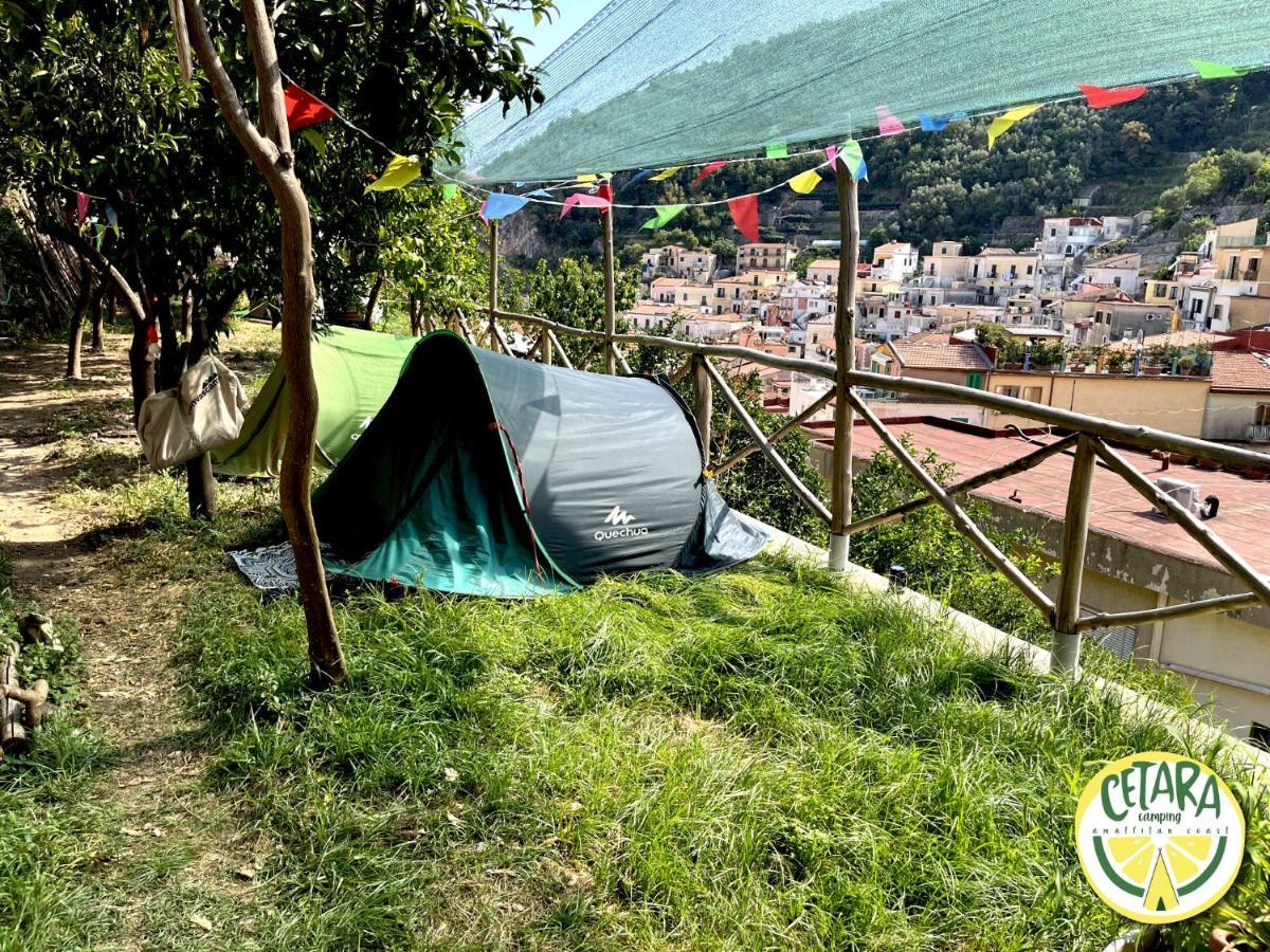 Готель Cetara Camping Amalfitan Coast Екстер'єр фото
