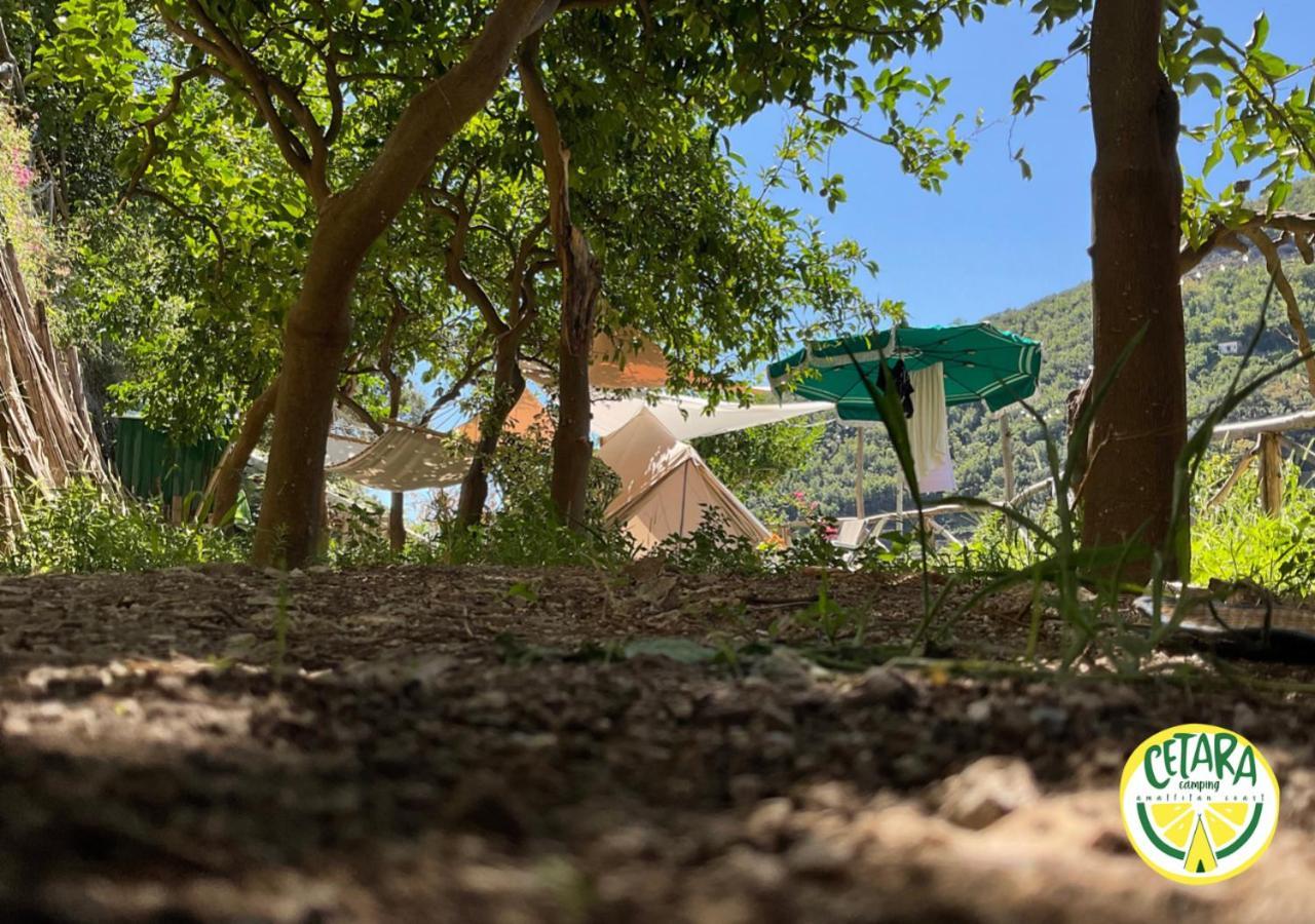 Готель Cetara Camping Amalfitan Coast Екстер'єр фото