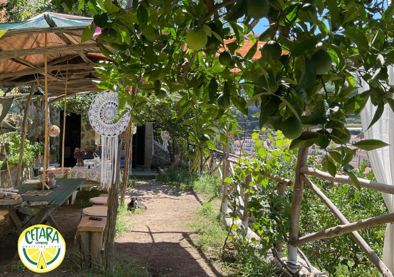 Готель Cetara Camping Amalfitan Coast Екстер'єр фото