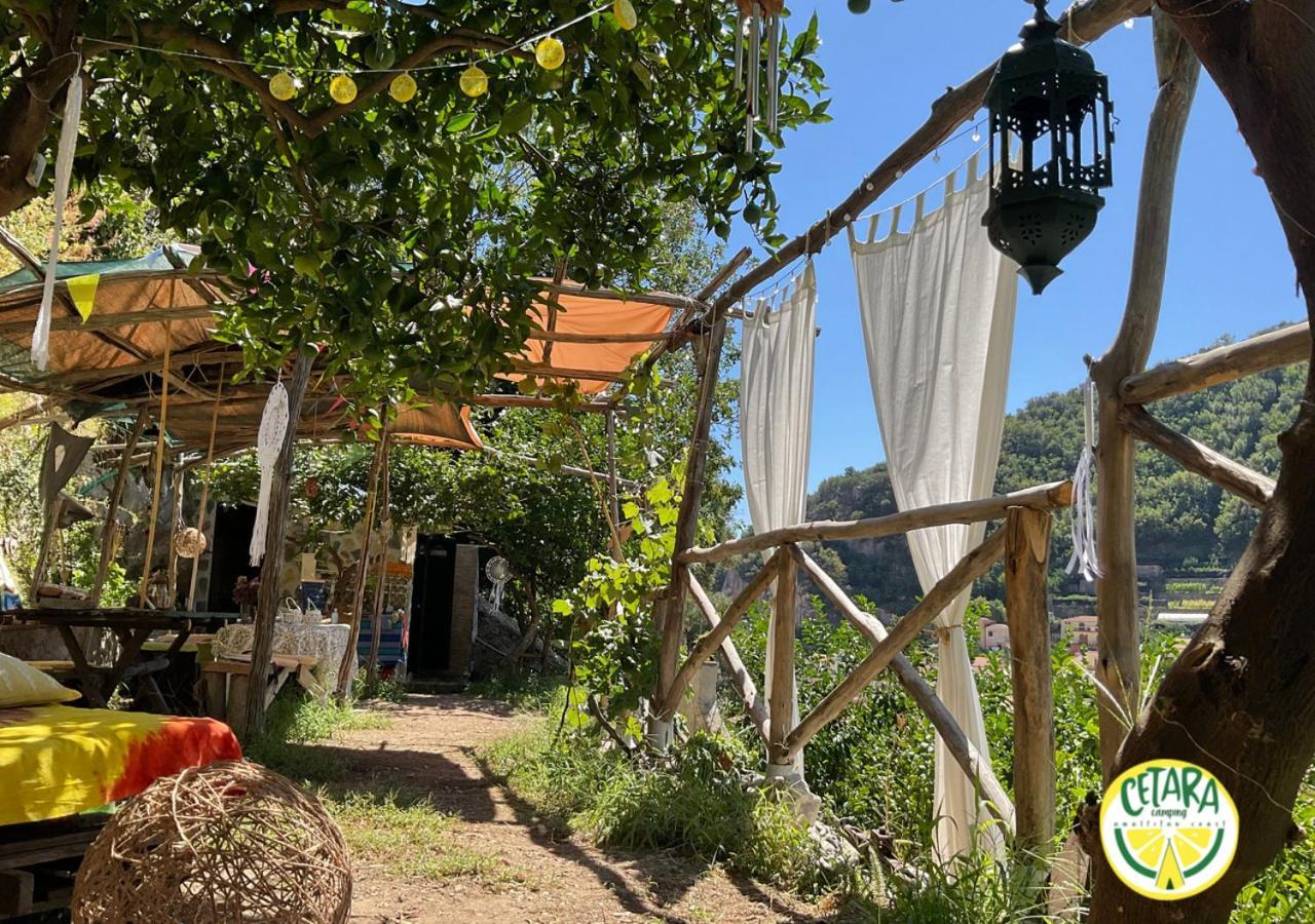 Готель Cetara Camping Amalfitan Coast Екстер'єр фото